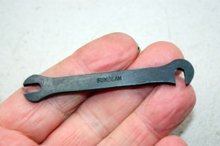 Sunbeam S7 S8 Motorcycle Tappet Spanner Wrench Vintage Part Tool Kit Vgc