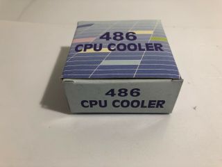 486 Vintage 486 CPU COOLER 486 2