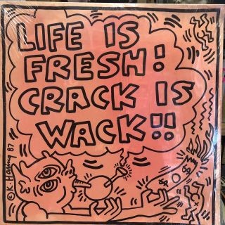Keith Haring Cover Art For Bipo 