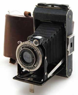 Kodak Vollenda 620 Folding Vintage Film Camera With 10.  5cm F4.  5 Lens