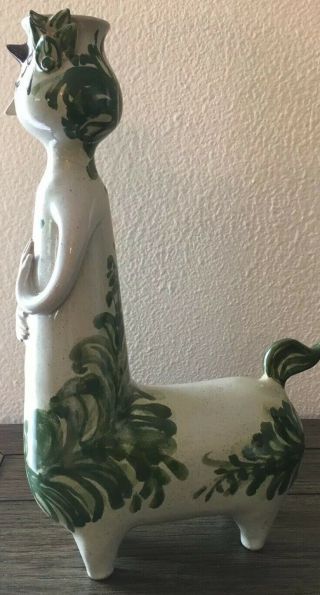 Rare Vtg.  BJORN WIINBLAD Pottery Figural Candle Holder Denmark 4