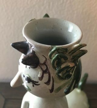 Rare Vtg.  BJORN WIINBLAD Pottery Figural Candle Holder Denmark 6