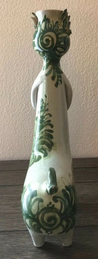Rare Vtg.  BJORN WIINBLAD Pottery Figural Candle Holder Denmark 8