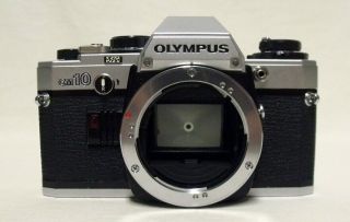 Vintage Olympus Om10 35mm Slr Film Camera Body Only Meter 335592