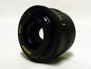 Vintage MAMIYA - SEKOR E f/1.  7 50MM Prime Lens SLR Film Camera DSLR Micro w/Caps 3