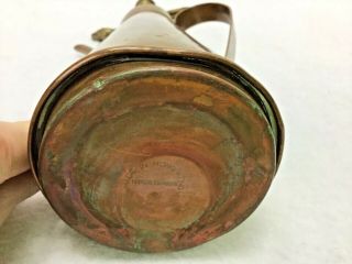 Vintage Fabrique Copper Plant Mister Water Spray Bottle Made in Hong Kong FLAW 5
