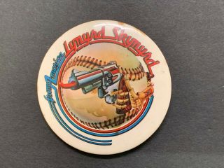 Vintage Pin Badge - Lynyrd Skynyrd From America - Heavy Metal /rock