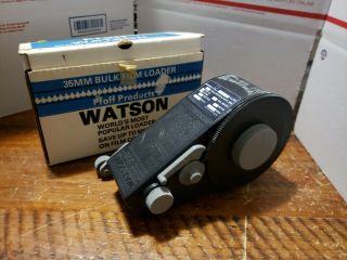Watson Vintage Model No.  100 35mm Bulk Film Loader