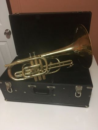 Vintage Blessing Marching Mellophone With Case