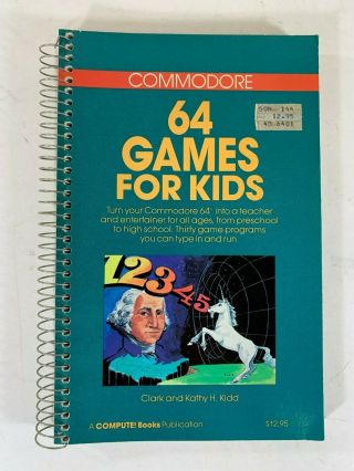 Commodore 64 Games For Kids (1984) Compute