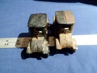 Vintage 1920s Hubley Arcade Cast Iron Ford Model T Doctors Coupe Toy Car. 5