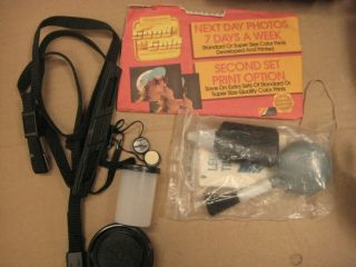 Vintage Minolta X - 370 Camera 35mm Film SLR W/ 2 Lens,  Case,  Flash & Accessory ' s 8