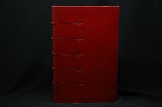 A Christmas Garland,  Carols And Poems In A Fine Leather Binding