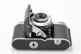 (142) Voigtlander VITO II film camera w/50/3.  5 lens,  case, 5