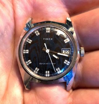 Vintage Timex Marlin Blue Dial 2576