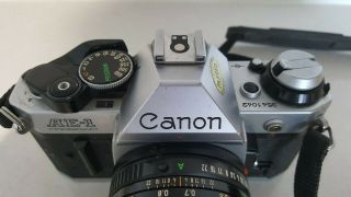 Vintage CANON AE - 1 35mm Film with a CANON 50mm Lens 2