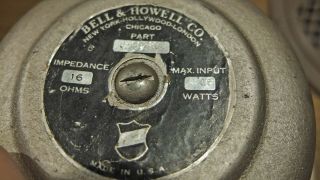 Bell & Howell (Jensen?) Field Coil Speaker Pair - 15 Watts 2