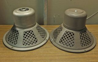 Bell & Howell (Jensen?) Field Coil Speaker Pair - 15 Watts 5