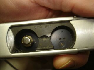 Minox B Subminiature Spy Camera w/ Case & Chain 8