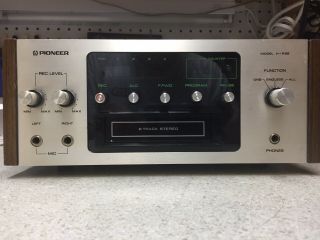 Pioneer H - R99 8 Track Tape Player/Recorder Professionally Serviced 6
