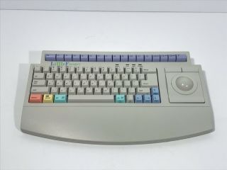 Vintage L38 - Lf2000 Data Desk Technologies Little Fingers Kids Keyboard W/mouse