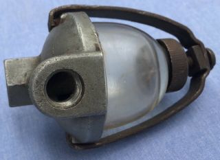 vintage •SIMPLEX SERVI - CYCLE• old motorcycle scooter •TILLOTSON FUEL gas FILTER• 3