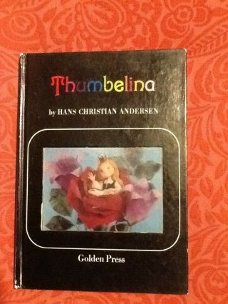 Vintage Thumbelina Lenticular 3d Book By Golden Press Inc.