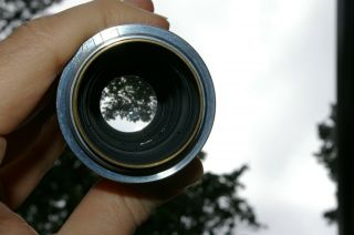 Leica Leitz Elmar 9cm 90mm Screw Mount Lens,  cap,  bubble,  A36 UVa Filter 6