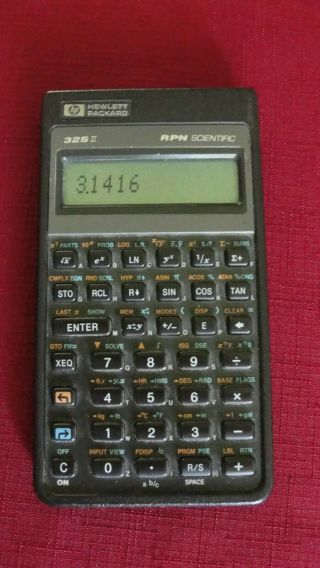 Vintage Hp 32s Ii Rpn Scientific Calculator With Case