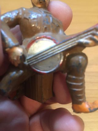 Vintage Manoil Lead Soldier Playing a Banjo Manoil U.  S.  A. 8
