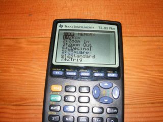 Texas Instruments Ti - 83 Plus Graphing Calculator Vintage 1999 Great