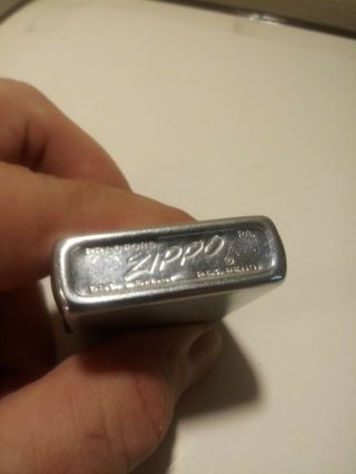 Vintage 1950 - 1957 PAT PENDING 2517191 USN NAVY Zippo lighter U.  S.  S WALKE DD - 723 6