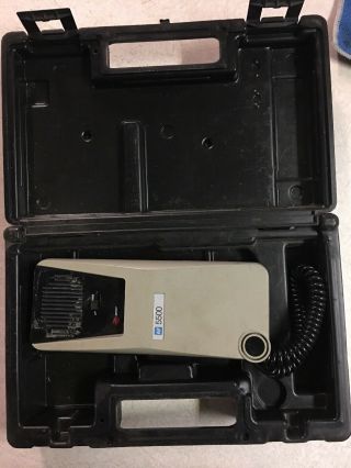 Vintage Tif 5500 Halogen Leak Detector With Case Beeps