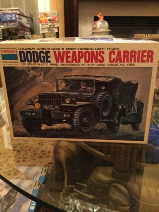 Vintage Peerless Dodge 3/4 Ton Weapons Carrier Beep Ww Ii Wc - 51 & 52 Model Kit