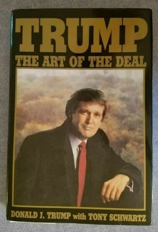 Signed President Trump Art Of The Deal Election Edition 16