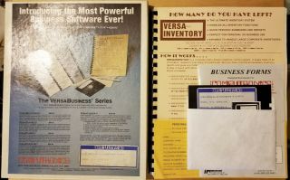 Trs - 80 Model 3,  4 Versa Inventory - Business Accounting Software