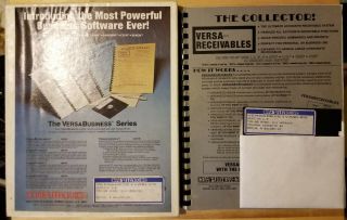 Trs - 80 Model 3,  4 Versa Receivables - Business Accounting Software