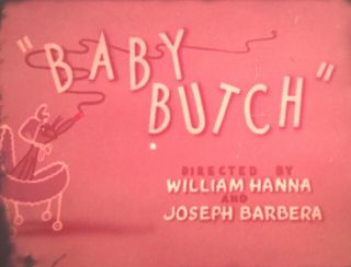 Tom And Jerry 16mm film “Baby Butch ” 1954 Vintage Cartoon 3
