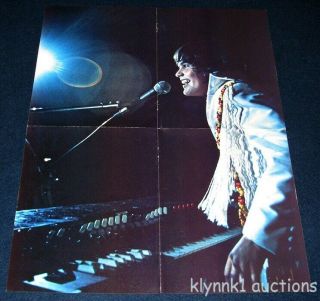 Donny Osmond In Concert Poster Donny Osmond On Back Vintage 1970 