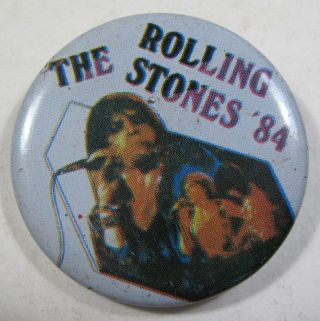 1984 Rolling Stones Pinback Vintage (710d)