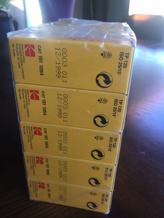 Kodak Technical Pan TP 120 Black & White Film 16 Rolls Expired 1999 4