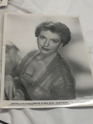 Vintage Black And White Photo Of Deborah Kerr 55 - 95
