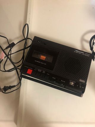 Vintage Realistic Ctr - 51 Cassette Tape Player Recorder Portable Model 14 - 813