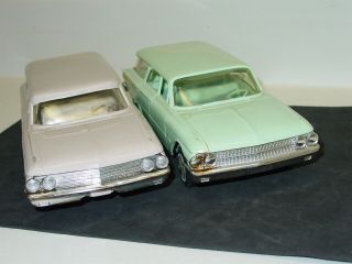 Vintage Dealer Promo Car Pair (2),  Ford Country Sedan Wagons 5
