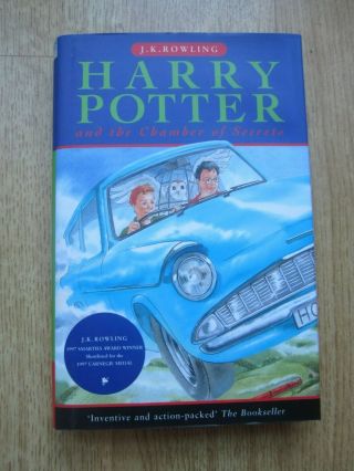 Harry Potter And The Chamber Of Secrets Ted Smart 1st/5th Hardback J.  K.  Rowling