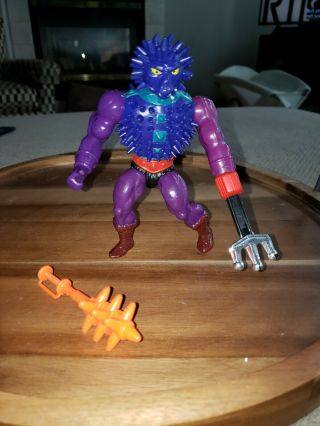 Vintage Motu Spikor Mattel Masters Of The Universe He - Man Complete