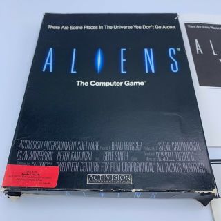 Aliens By Activision Steve Cartwright Apple Ii Iie 2 Vintage Computer