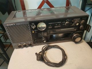 Sony Icf - 6800w Multi - Band Am/fm/sw Receiver - Radio For Repair