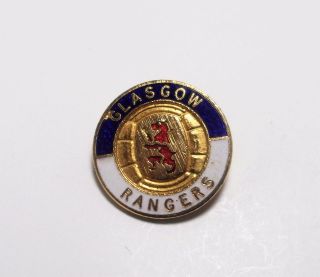 Rangers Fc - Vintage Coffer Enamel Crest Badge