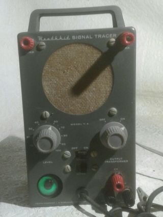 Heathkit Radio Signal Tracer Model T - 4